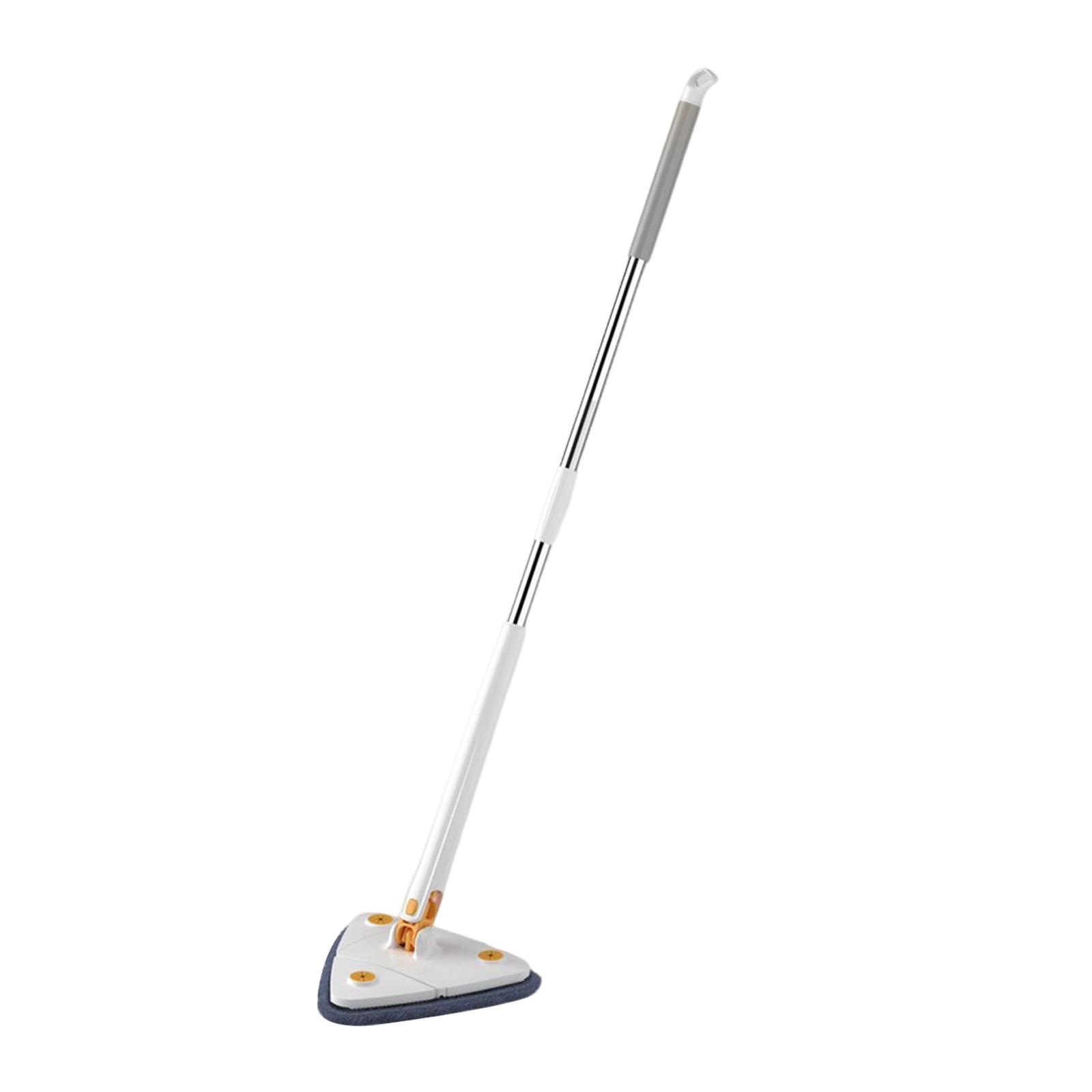 360 Rotatable Cleaning Mop with Mop Pads Triangle Floor Mop for Engineered Hardwood Laminate