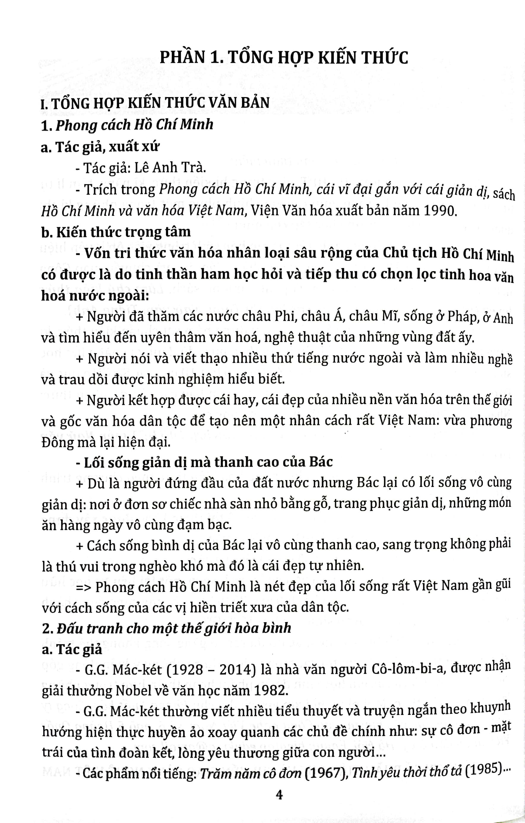 Làm Chủ Kiến Thức Luyện Thi Vào Lớp 10 THPT - Môn Ngữ Văn