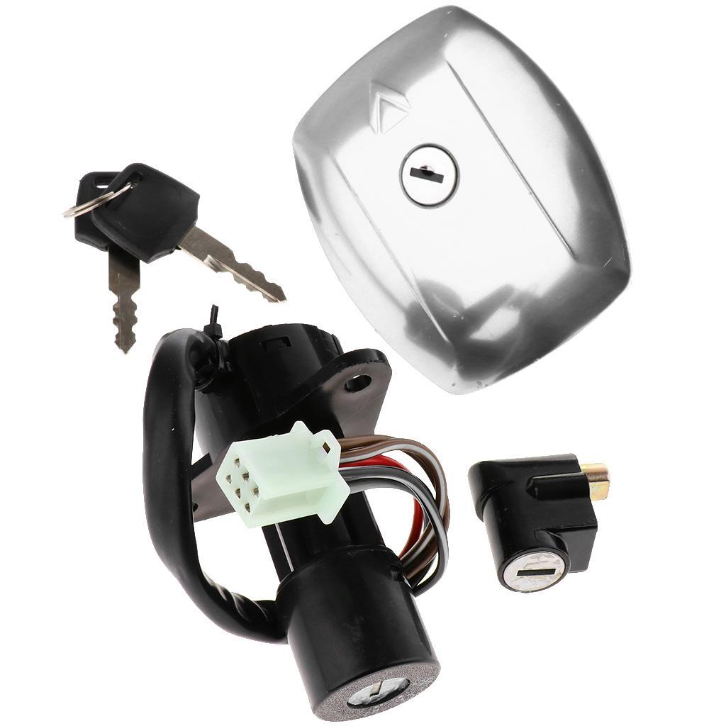 Ignition Switch Key Lock Gas Tank   Set Water Resistance for Suzuki GS125