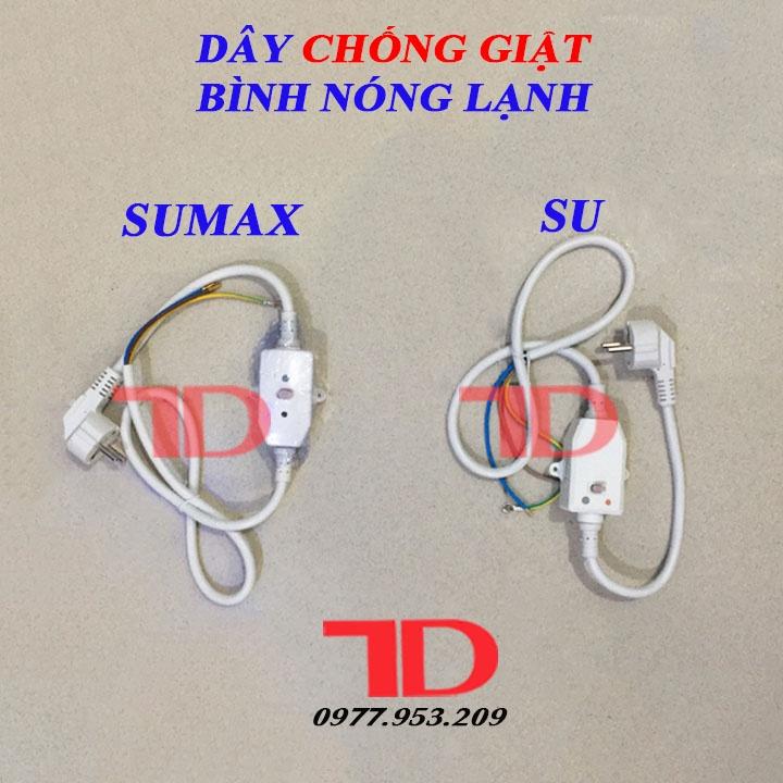 Dây Chống Giật Bình Nóng Lạnh, chống giật quạt làm mát, chống giật máy bơm