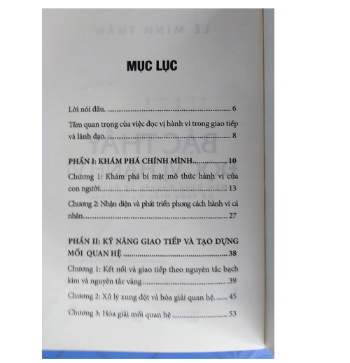 BẬC THẦY ĐỌC VỊ HÀNH VI