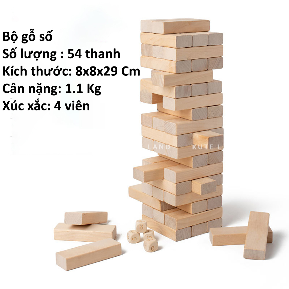 Rút Gỗ Bộ Rút Gỗ Loại Lớn 48 Thanh 26 Cm Nặng 1 Kg Loại To Đẹp