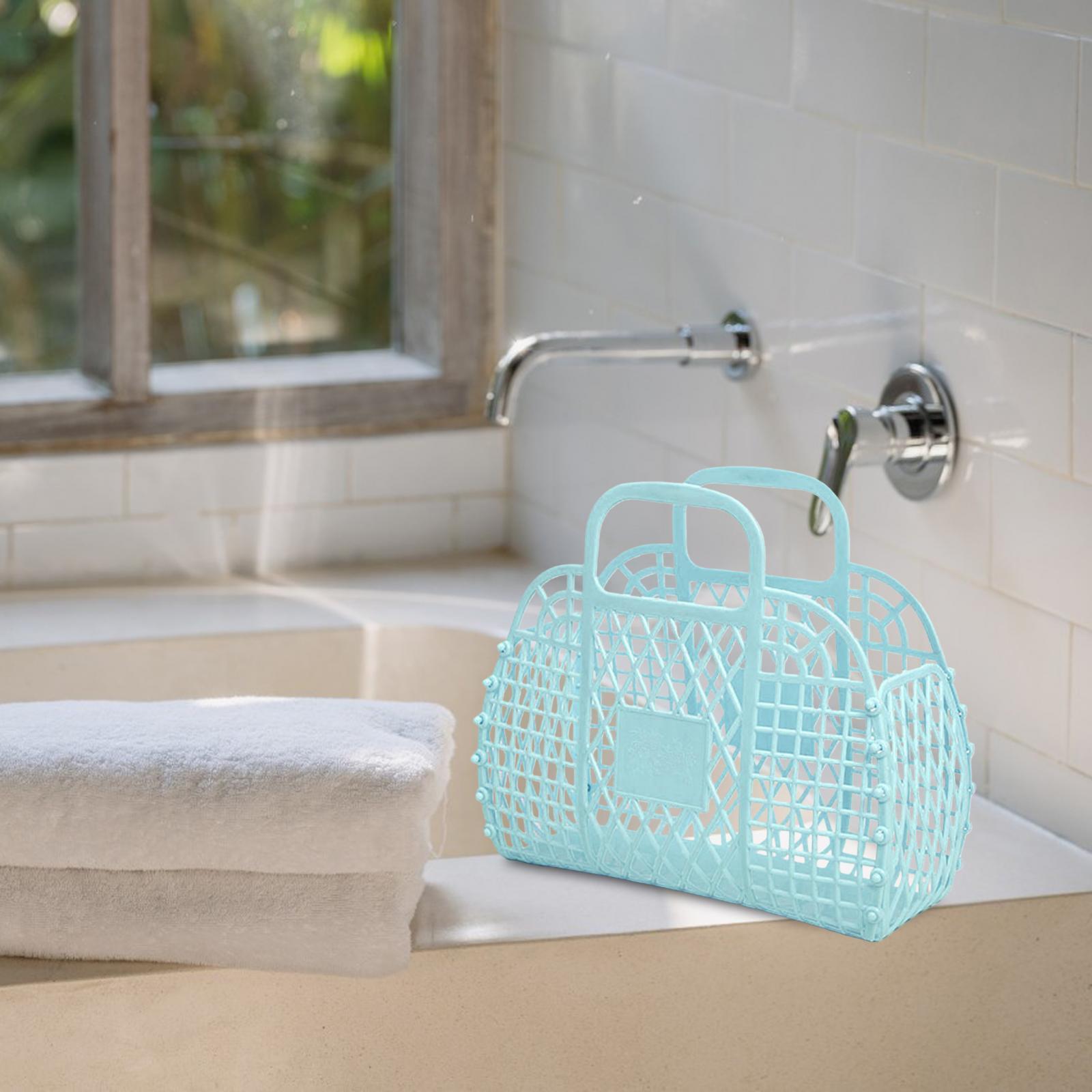 Shower  Basket Dorm  Beach Tote Bags for Bathroom Kitchen
