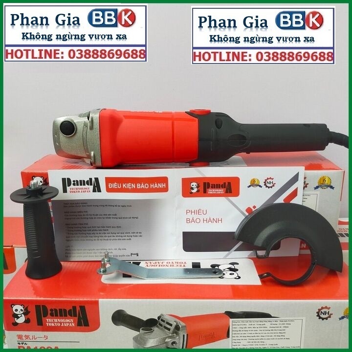 Máy cắt cầm tay công suất 950W,công tắc bóp,lưỡi cắt 100mm chuyên cắt sắt,nhôm,gạch,đá hoa cương,mài góc