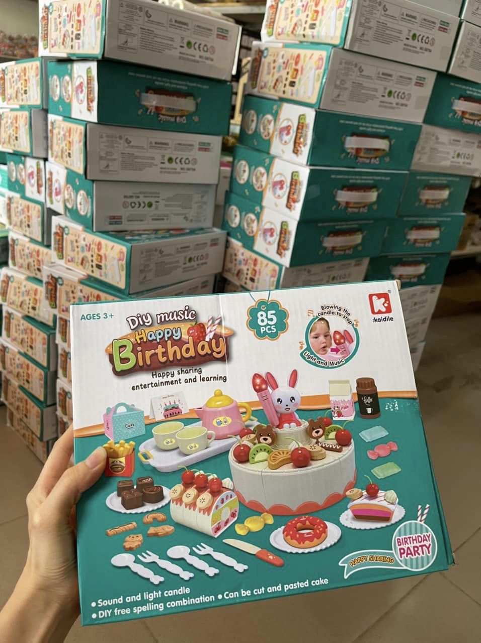 Đồ Chơi Trẻ Em, Đồ Chơi Bánh Sinh Nhật 85 Chi Tiết, Đồ Chơi Cho Bé Trai, Bé Gái -  Asstar Thế Giới Đồ Chơi