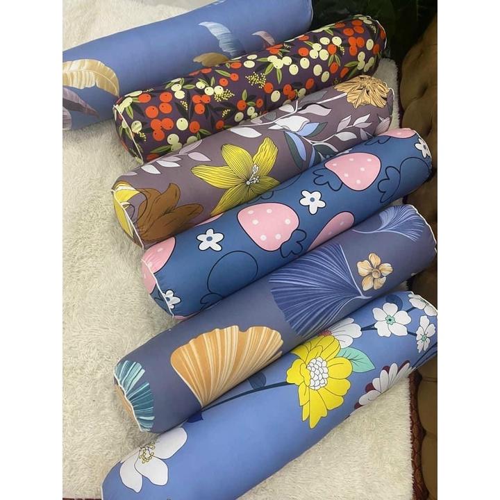 Gối ôm cotton 100% dài 95cm siêu đẹp có bán rời vỏ và rời ruột