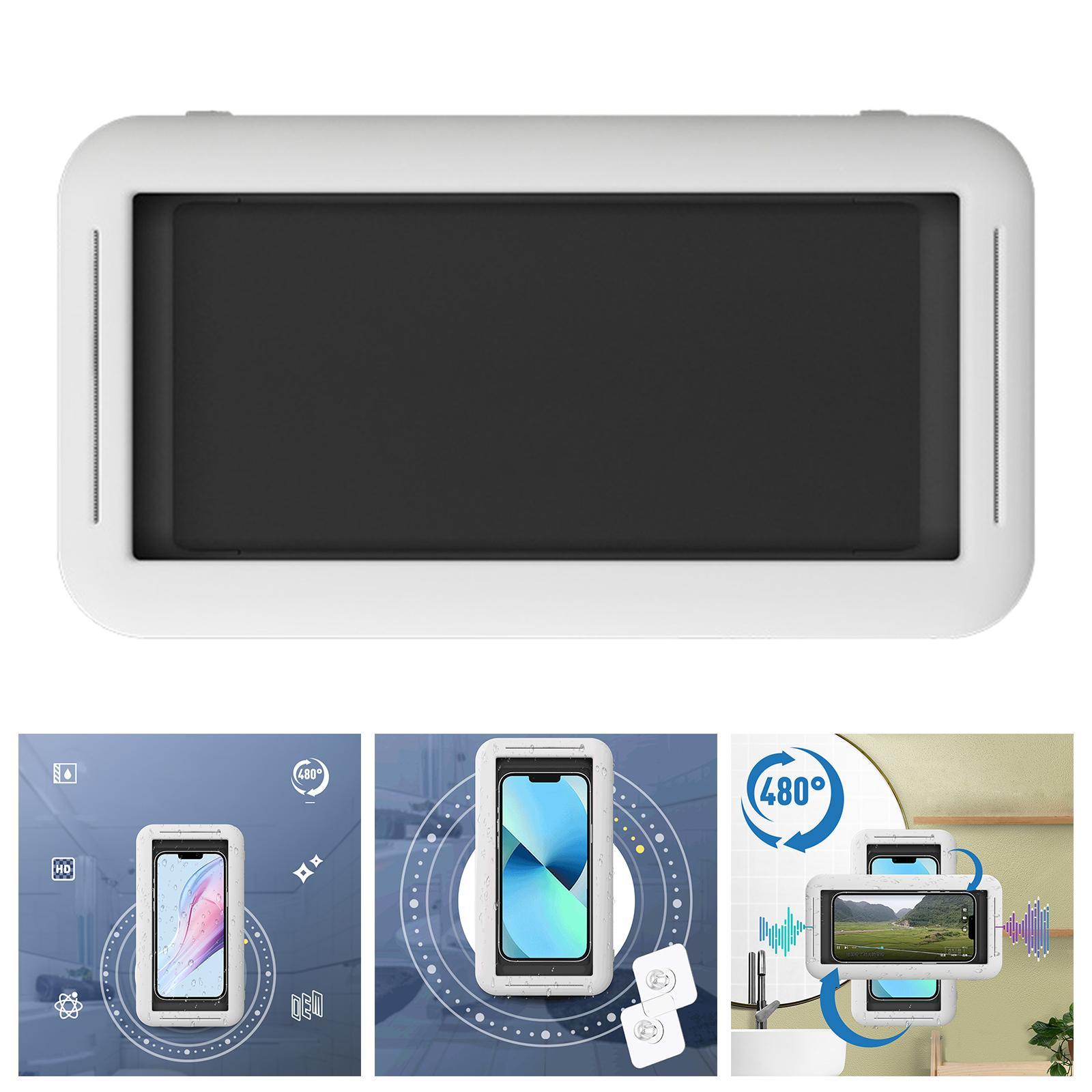Waterproof Case Cover Sealing Phone Holder for Bathroom Shower Cooking
