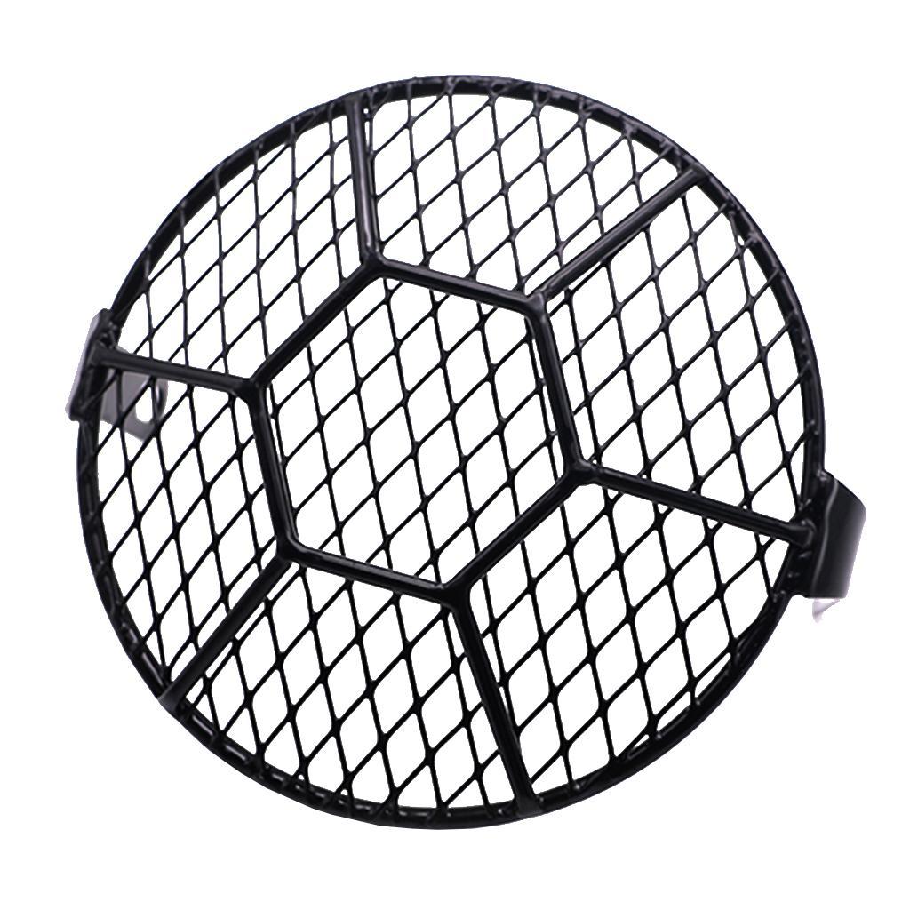 Motorcycle Football Grill Mesh Cover Headlight Protector For  CG125