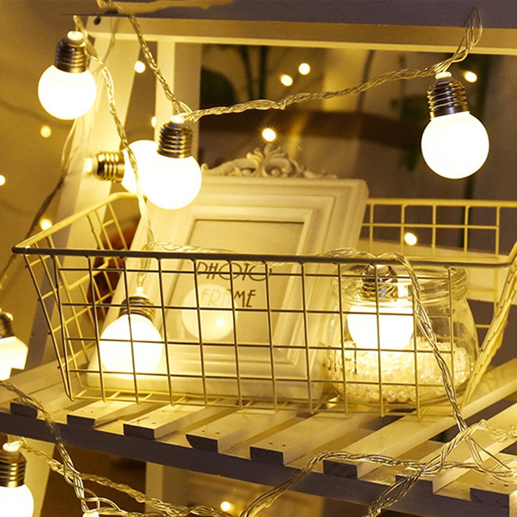 10 Led String Fairy Lights Bulb String Light For Outdoor Garden Garland