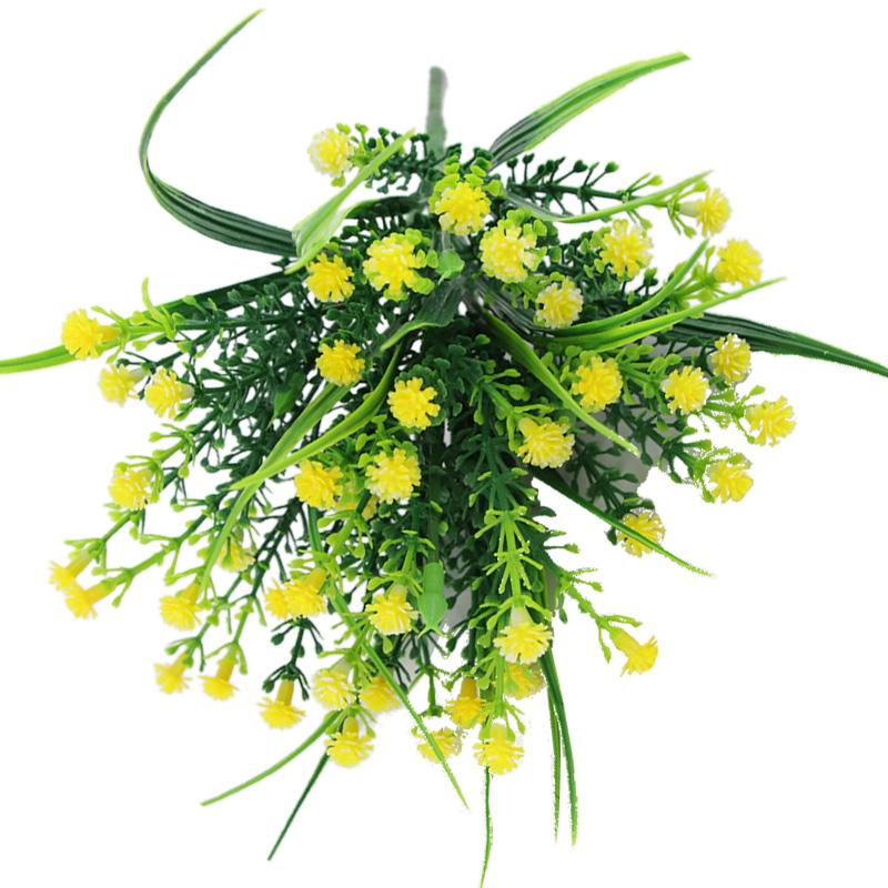 Artificial Plastic Gypsophila Flowers Baby's Breath Flower Plants Grass Home Wedding Floral Decor