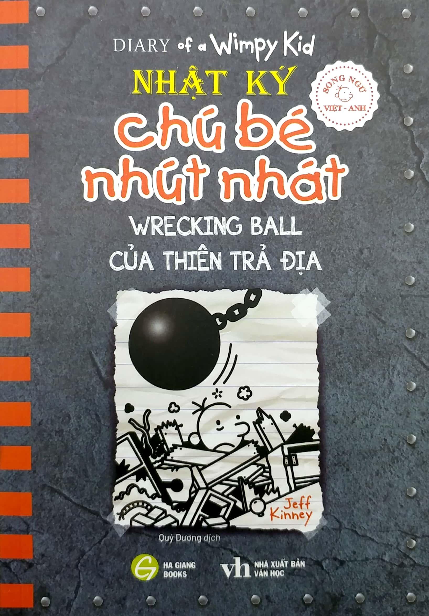 Combo Sách Diary Of A Wimpy Kid - Nhật Ký Chú Bé Nhút Nhát - Song Ngữ Việt-Anh: Tập 1 - 18 (Bộ 18 Cuốn)