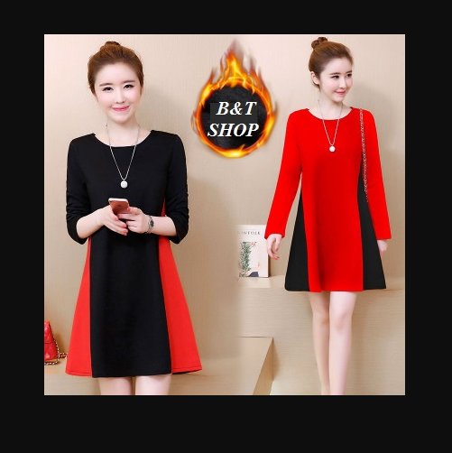 VÁY ĐẦM TRẺ TRUNG GIẤU BỤNG NHIỀU SIZE_TB 365