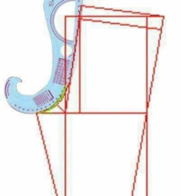 Thước vẽ các đường cong trong ngành may