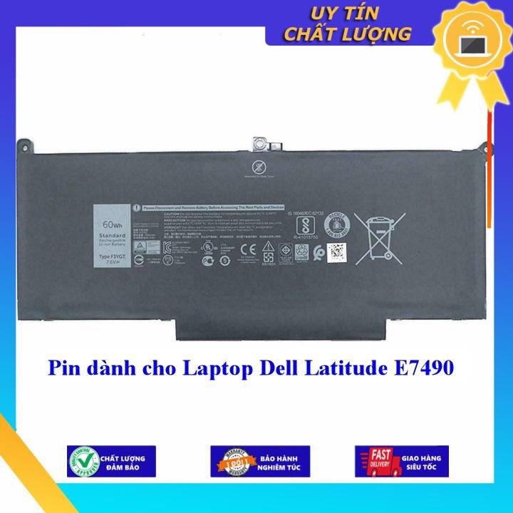 Pin dùng cho Laptop Dell Latitude E7490 - Hàng chính hãng  MIBAT1472