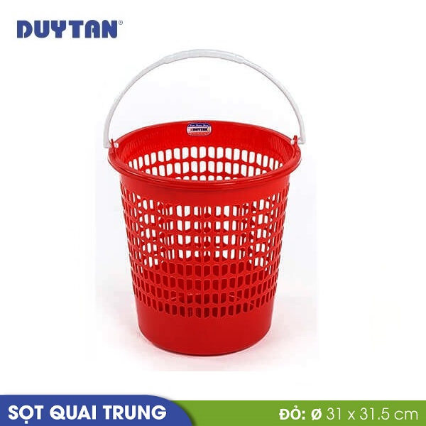Sọt quai trung nhựa Duy Tân - 27310 - Giao màu ngẫu nhiên - Hàng chính hãng