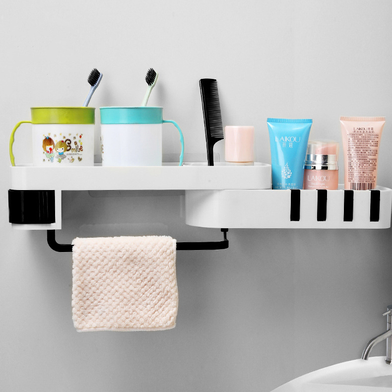 Kệ Góc Nhà Tắm Thông Minh Xoay 180 Độ - 2 Màu