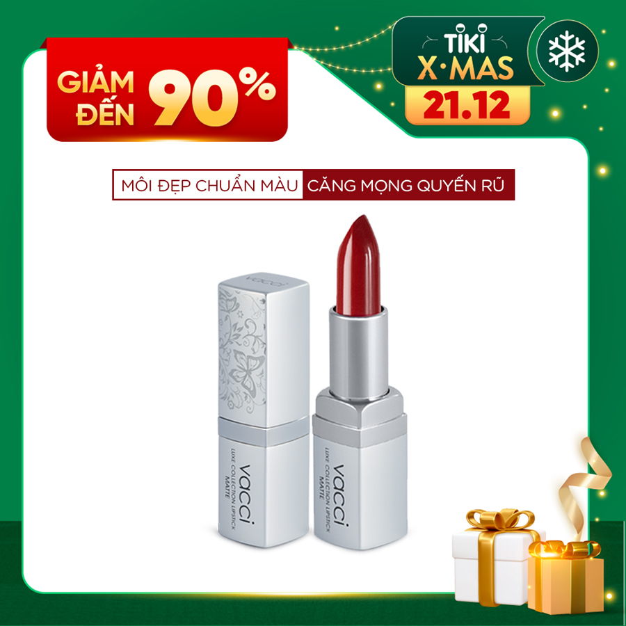 Son lì dưỡng môi cao cấp Vacci Matte Lipstick