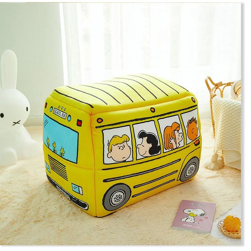 Nhà dành cho Thú Cưng School Bus gập mở size M (50x36x40)cm