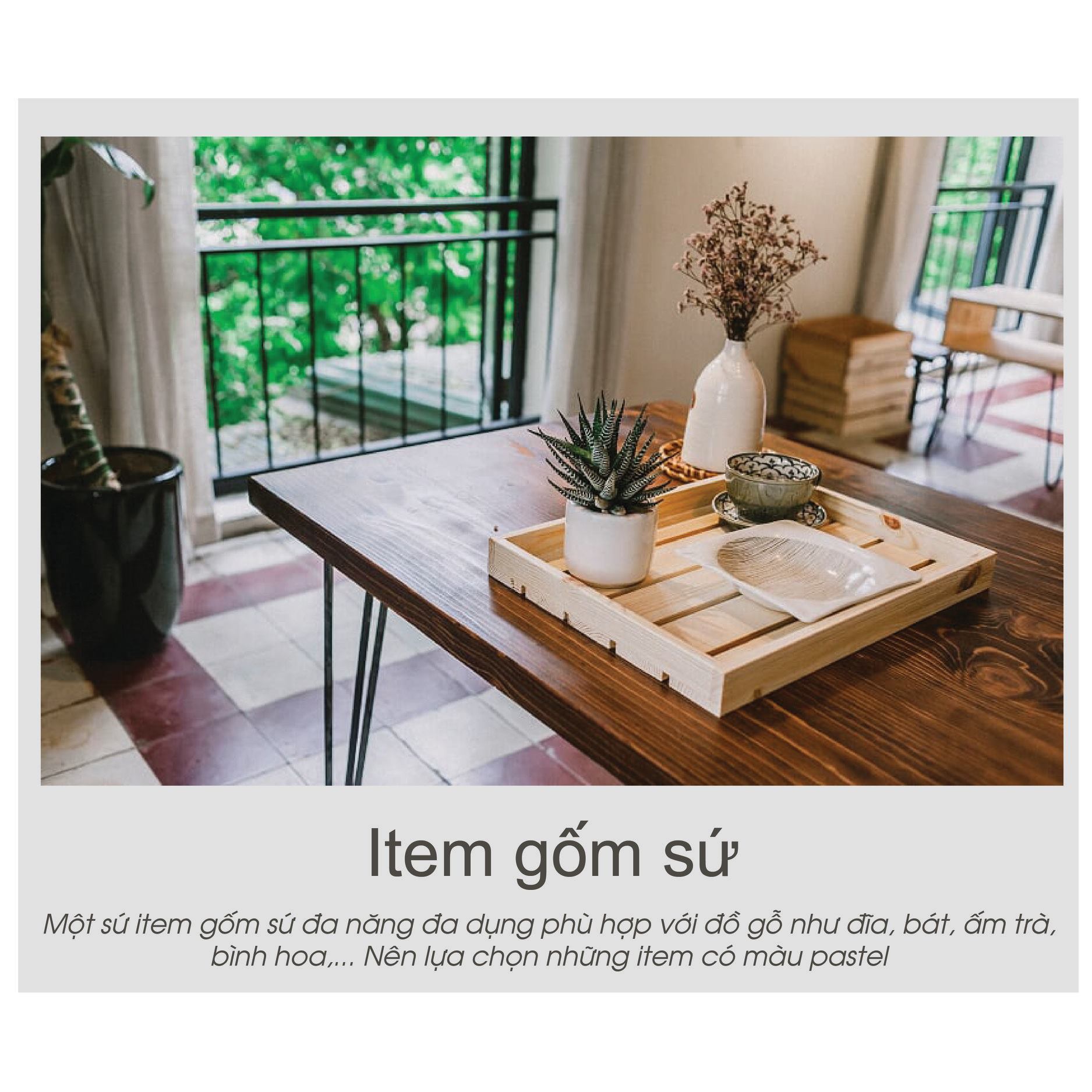 Khay đựng trà bằng gỗ thông tự nhiên kích thước 30x20x5 cm