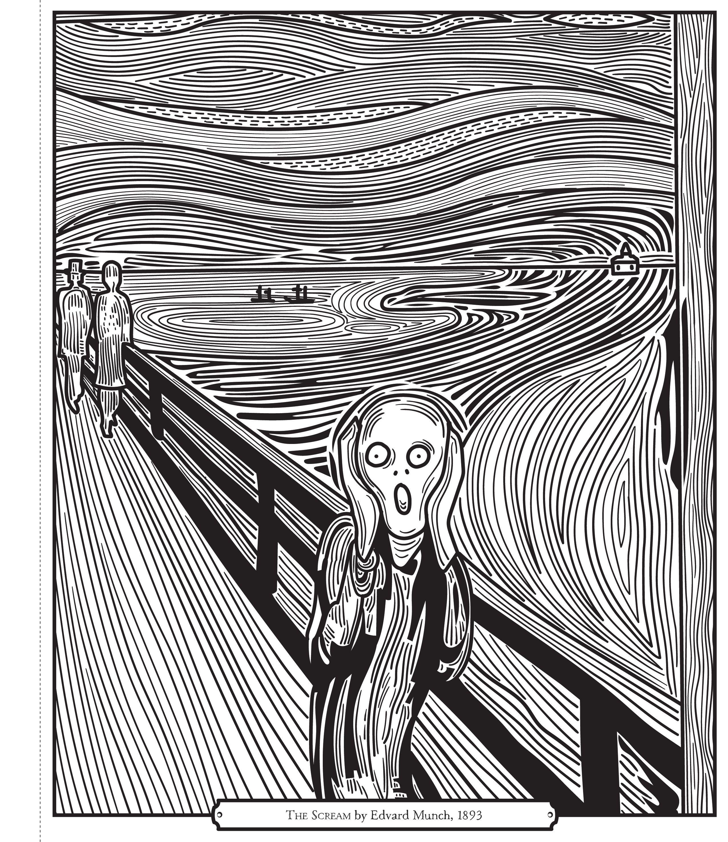 Famous Paintings Magic Painting Book