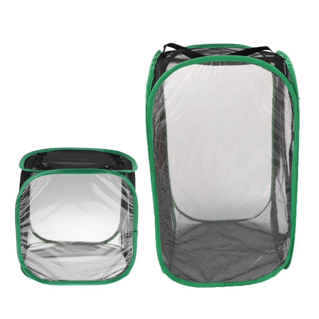 Collapsible Insect and Butterfly Habitat Net Terrarium Breeding Cage 30x30x30cm