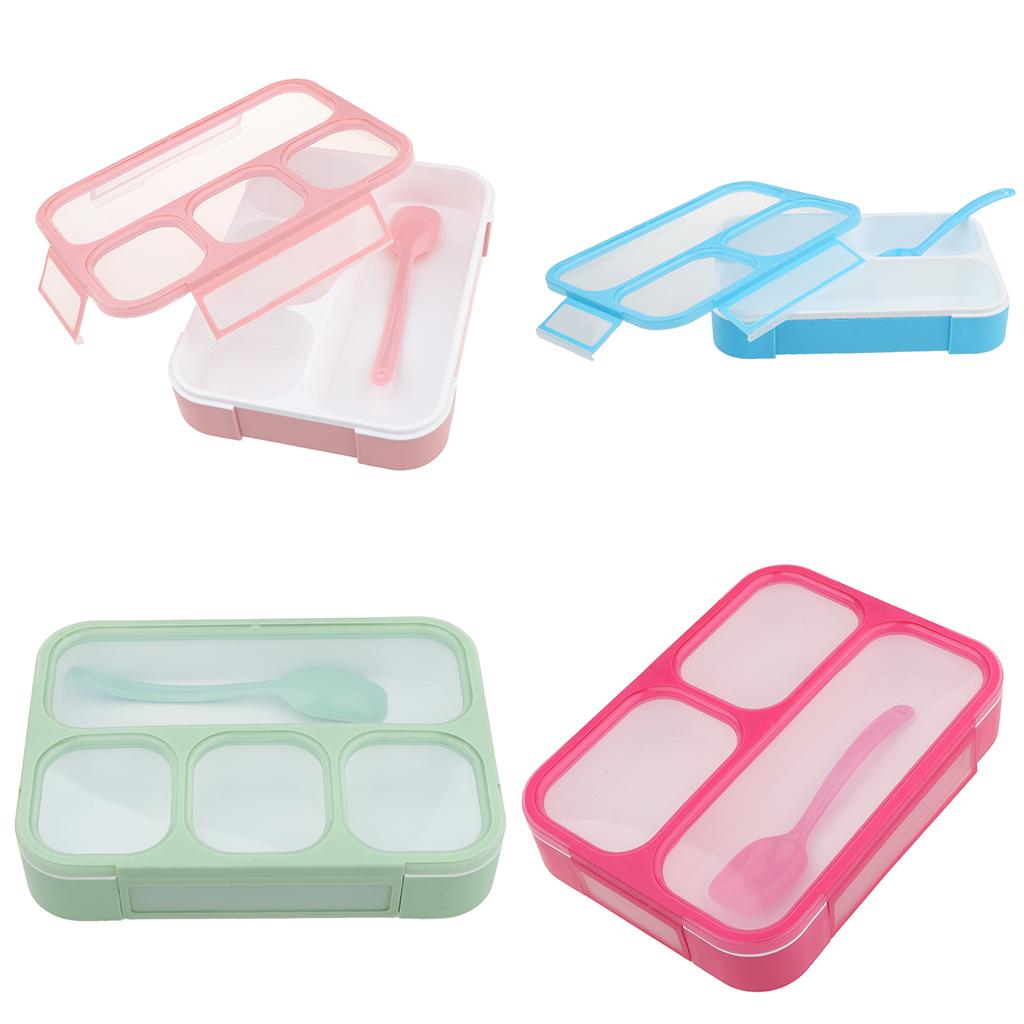 Lunch Box Bowl Bento BoxFood Fruit Meal Storage Portable Office Home