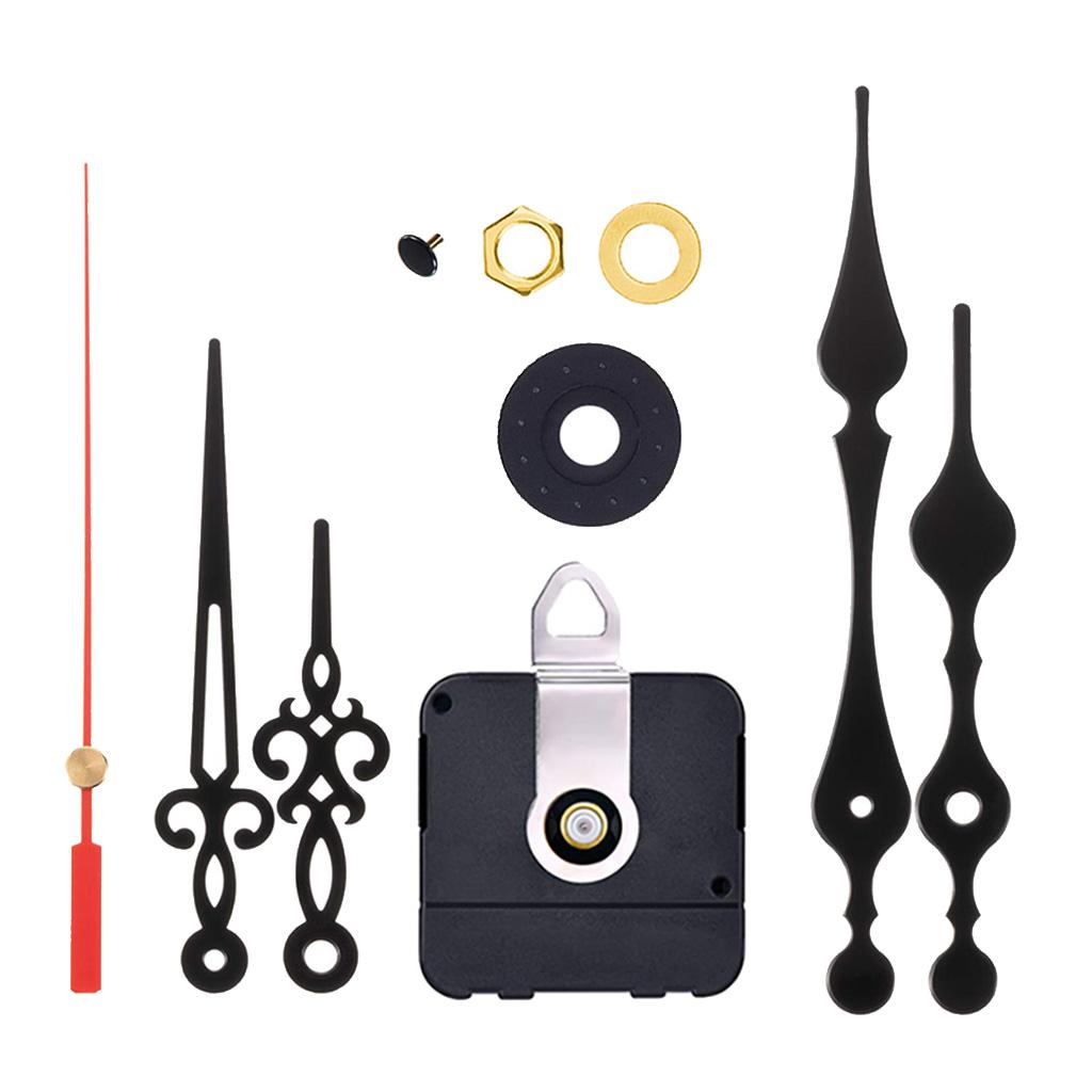 1 Set DIY Movement With Pointer For Quartz Wall Clock Repair Replacement
