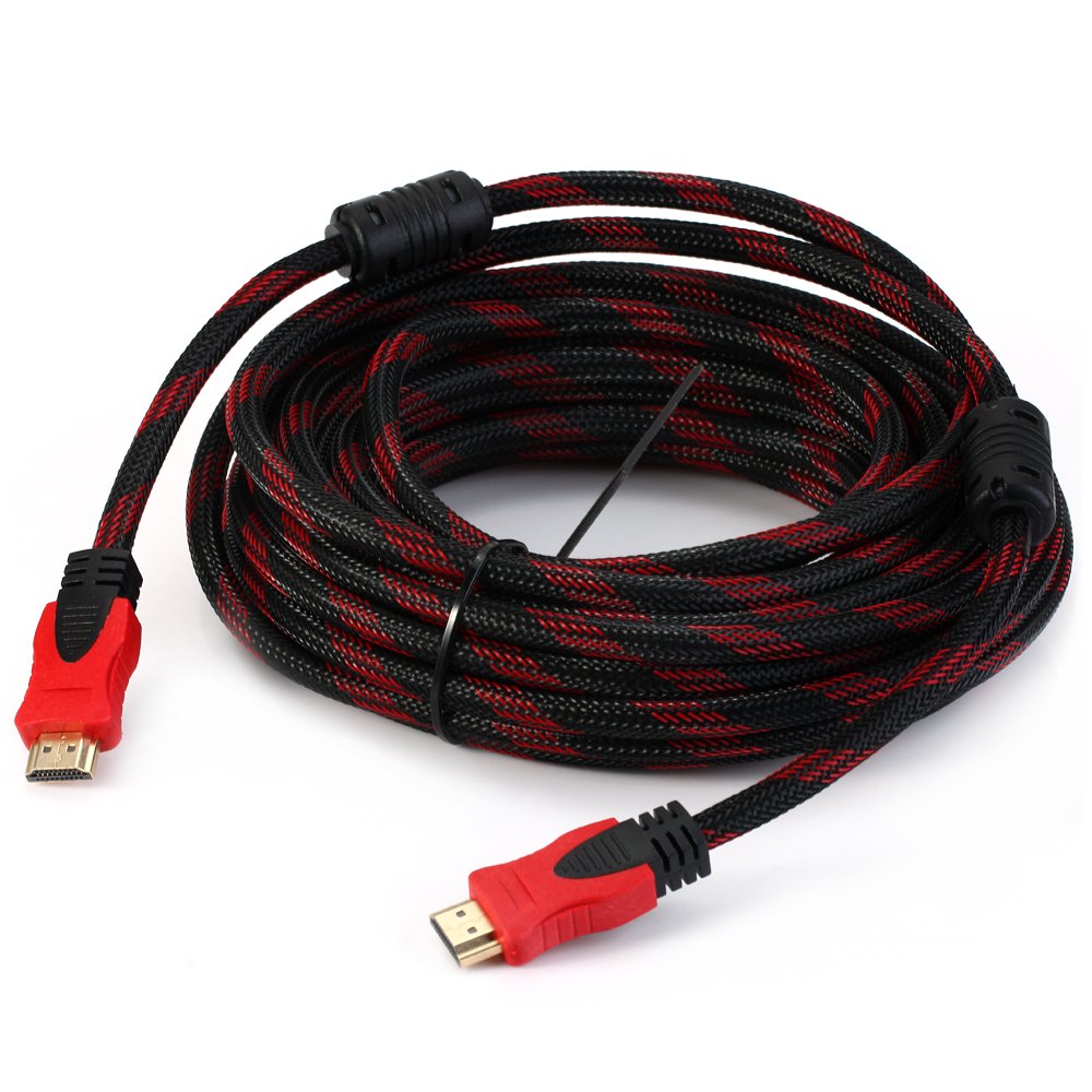 Cáp HDMI 20m tròn, bọc lưới