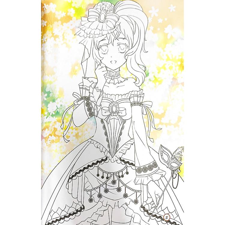 Sách Tô Màu Công Chúa - ảnh 3