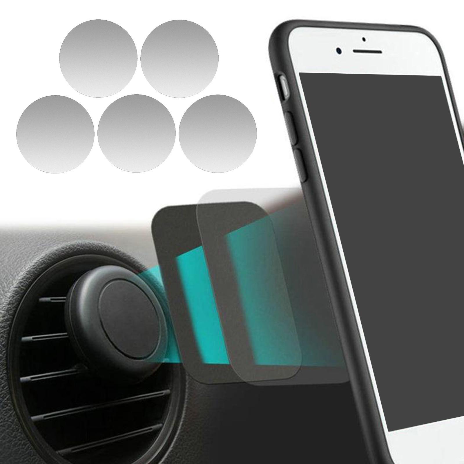 5X Universal Aluminum Plate Sheet Sticker Mount Mobile Phone