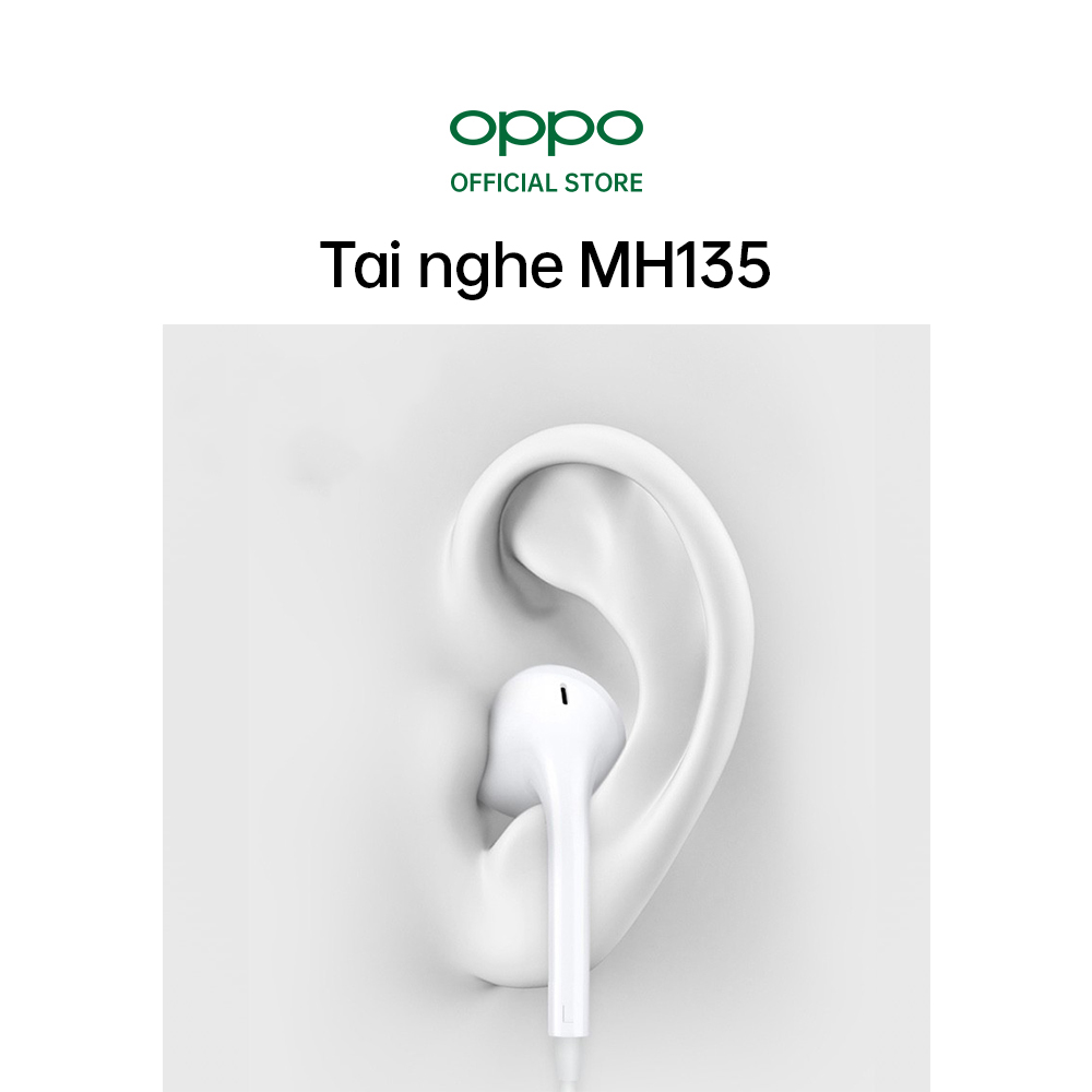 Tai Nghe Điện Thoại OPPO MH135 Có Mic Thoại Cổng Type C | Tương Thích Với Điện Thoại OPPO Có Cổng Type C | Hàng Chính Hãng