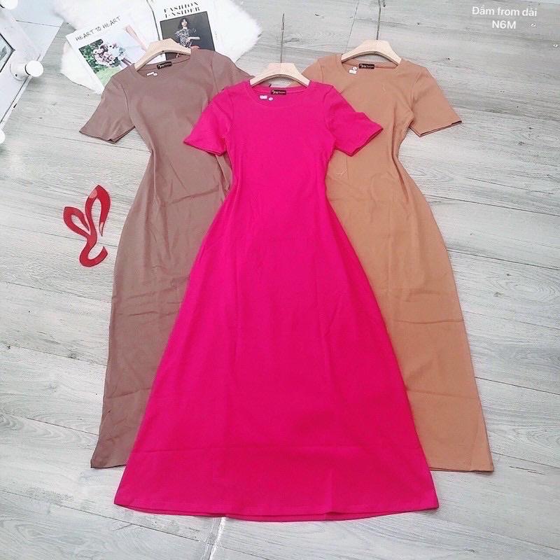 ĐẦM THUN MAXI MỚI VỀ NHIỀU MÀU LUÔN Ạ