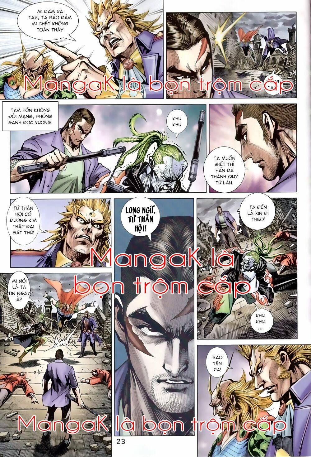 tân tác long hổ môn chapter 818 23