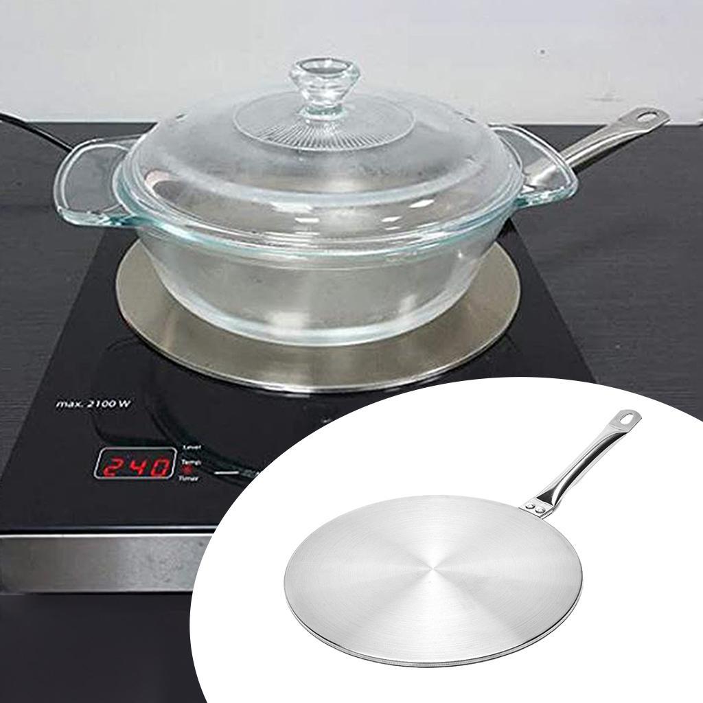2x Induction Hob Adapter Stove Cooker Plate for Coffee Pot Gas Cooker Plate