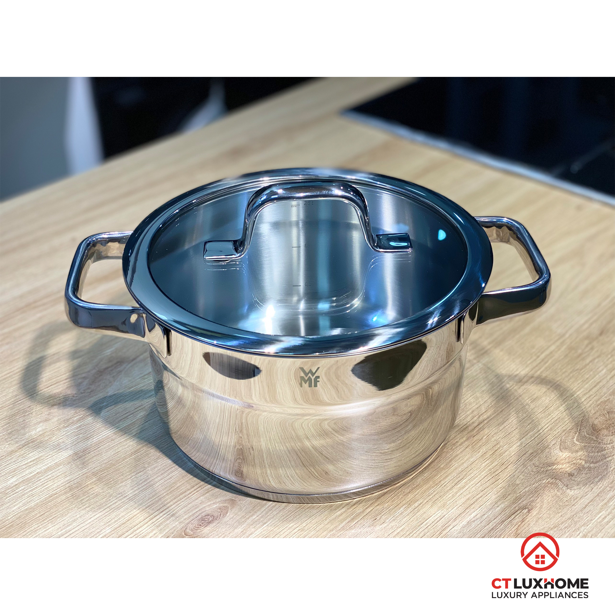 Bộ nồi 4 Món Compact Cuisine Chất Liệu Thép Cromargan Không Gỉ, Có Thể Xếp Chồng Lên Nhau 20cm - 0798046380