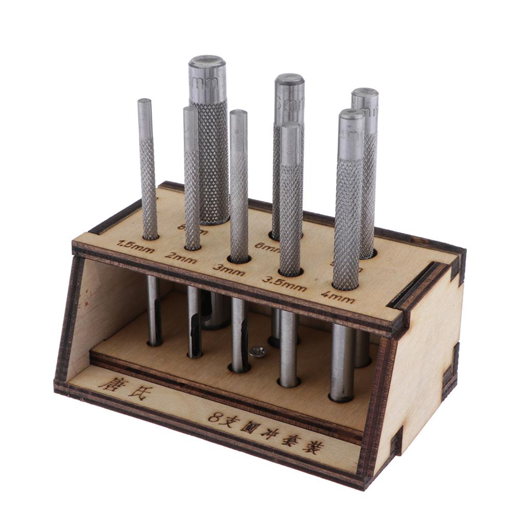 DIY Hollow Hole Leather Punch Cutting Craftstool Punch Cutter Tools for Belt