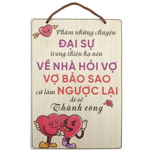 Tranh Gỗ Decor Trang Trí - Ngọc Phương NP001 - Phàm Những Chuyện Đại Sự