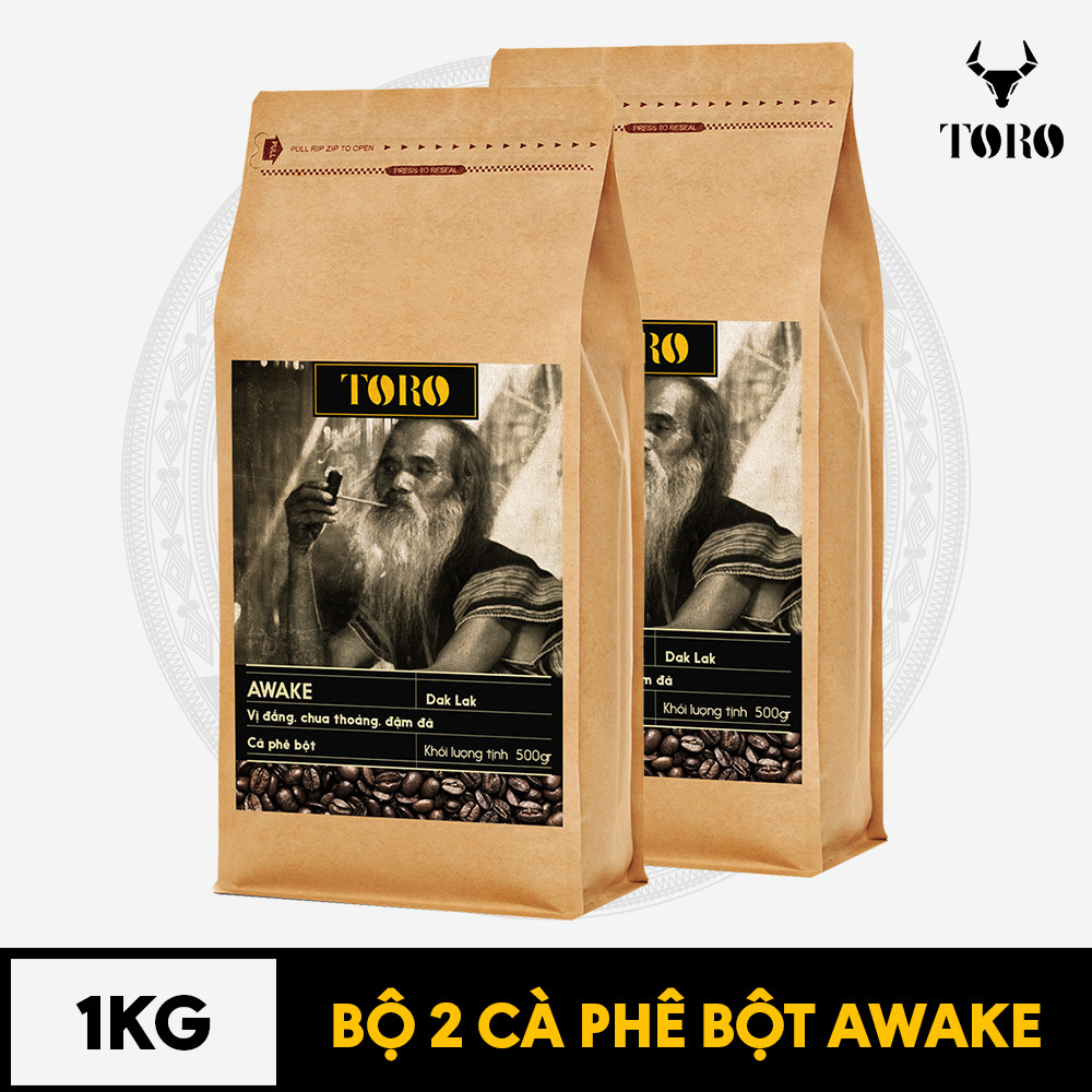 Cà Phê Bột TORO AWAKE 1kg