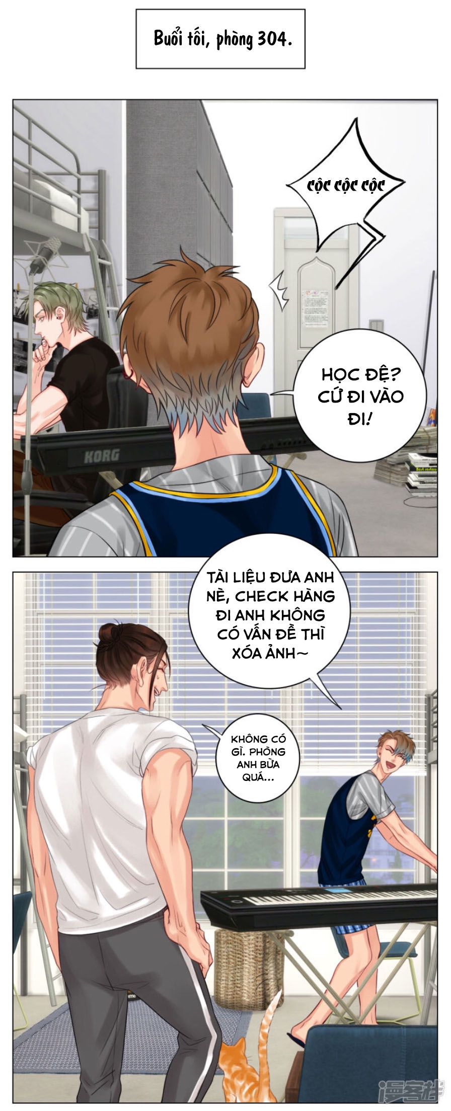 ký túc xá nam phòng 303 chapter 12 11