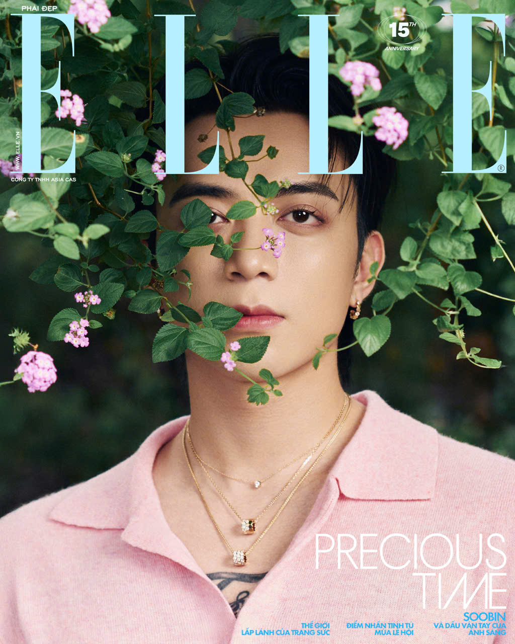 Tạp Chí ELLE Tháng 12/2025 - Bìa Soobin - Precious Time