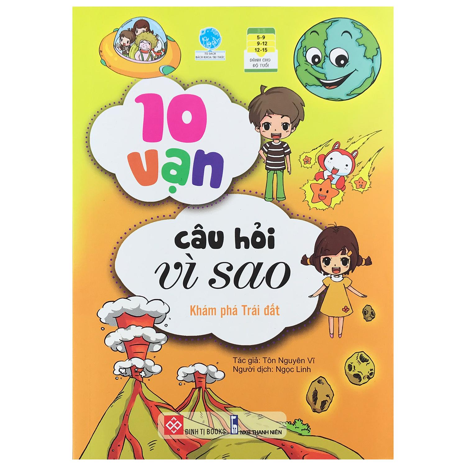 Sách 10 Vạn câu hỏi vì sao (lẻ tùy chọn)