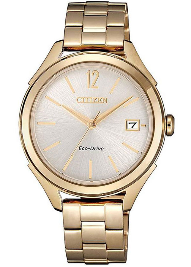 Đồng Hồ Nữ Citizen Dây Thép Không Gỉ FE6149-84A - Mặt Trắng