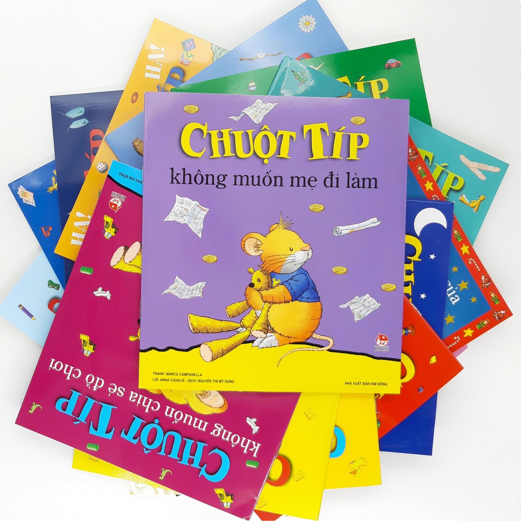 Sách - Combo Chuột Típ - NXB Kim Đồng