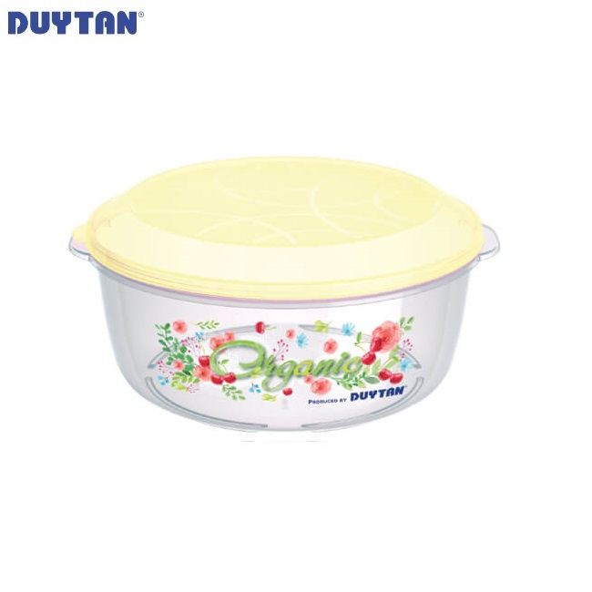 Thố tròn trung nhựa Duy Tân 1400ml - 06285 - Giao màu ngẫu nhiên - Hàng chính hãng