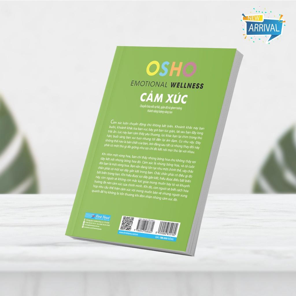 Sách OSHO Cảm Xúc - Emotional Wellness - First News
