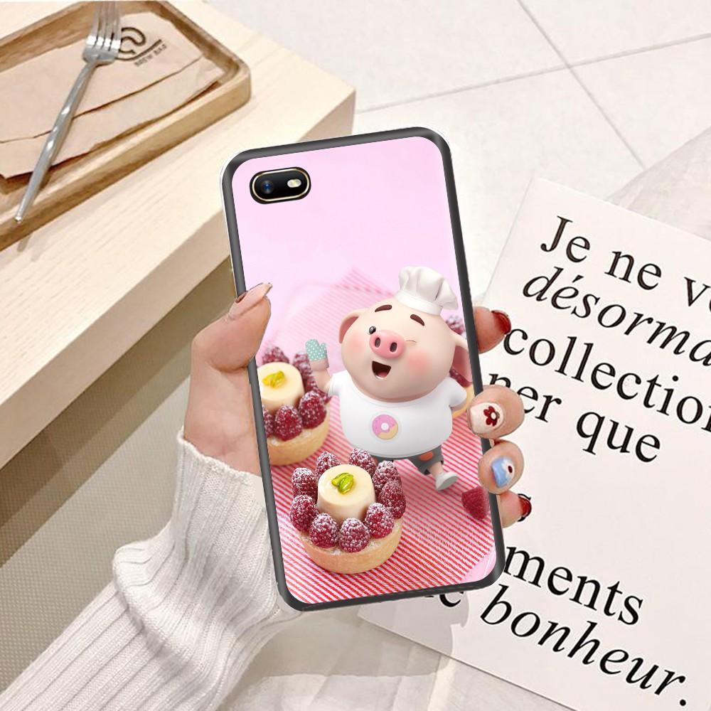 Ốp lưng dành cho điện thoại Oppo Neo 7 Viền dẻo TPU hình Heo Con Dễ Thương