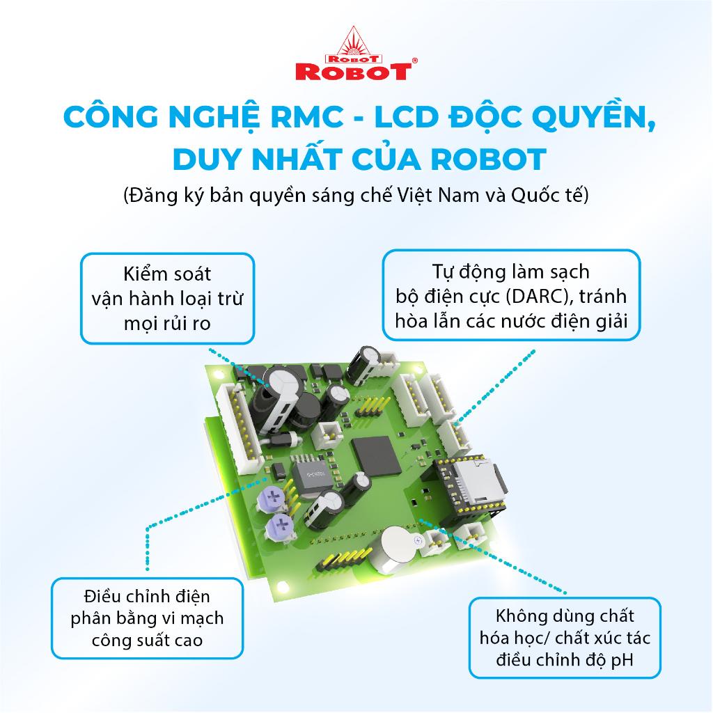 Máy Lọc Nước Điện Giải Ion Kiềm ROBOT IonKing 1113 Chế Độ Nóng Nguội Lạnh - Hàng Chính Hãng