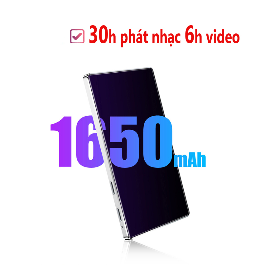 Máy Nghe Nhạc Mp4 xem video M9 4INCH, bộ nhớ 8GB, chức năng BLUETOOH, ghi âm, FM, vỏ hợp kim nhôm