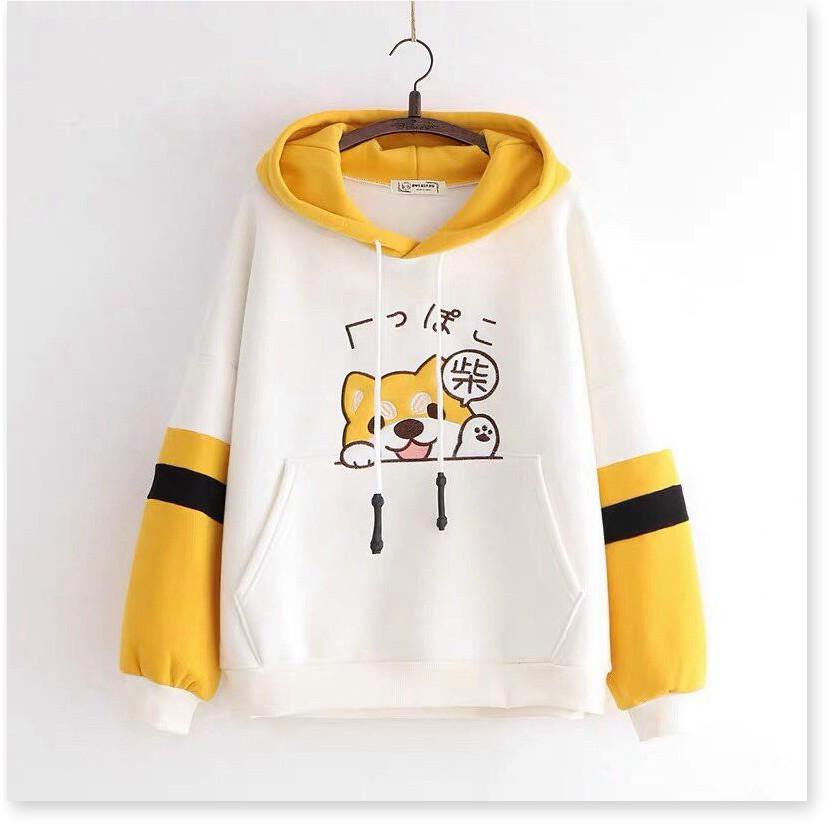 ÁO KHOÁC HOODIES,FROM RỘNG Y HÌNH,CHẤT LIỆU VÃI THOÁNG MÁT,THIẾT KẾ HỌA TIẾT XINH XẮN TRANG NEMO 36 FASHION
