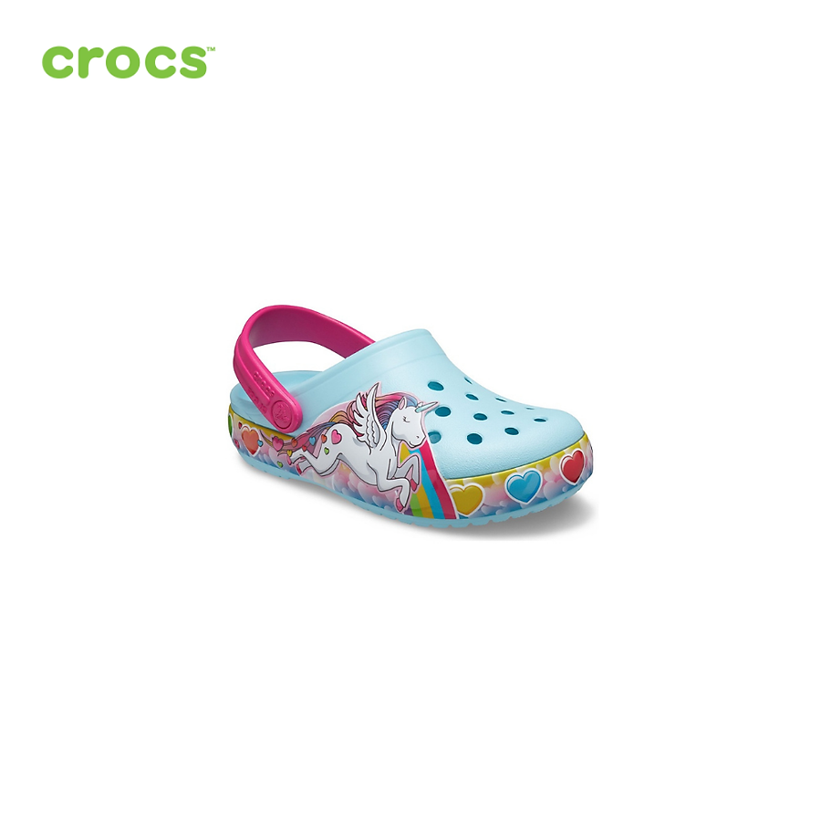 Giày lười trẻ em Crocs DISNEY Unicorn Funlab 207071 - 4O9
